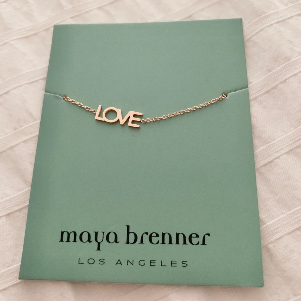 NEW Maya Brenner LOVE bracelet, anklet